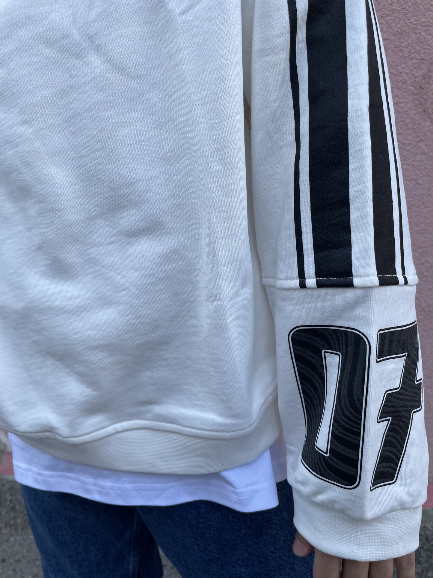 07 Baskılı Oversize Sweatshirt