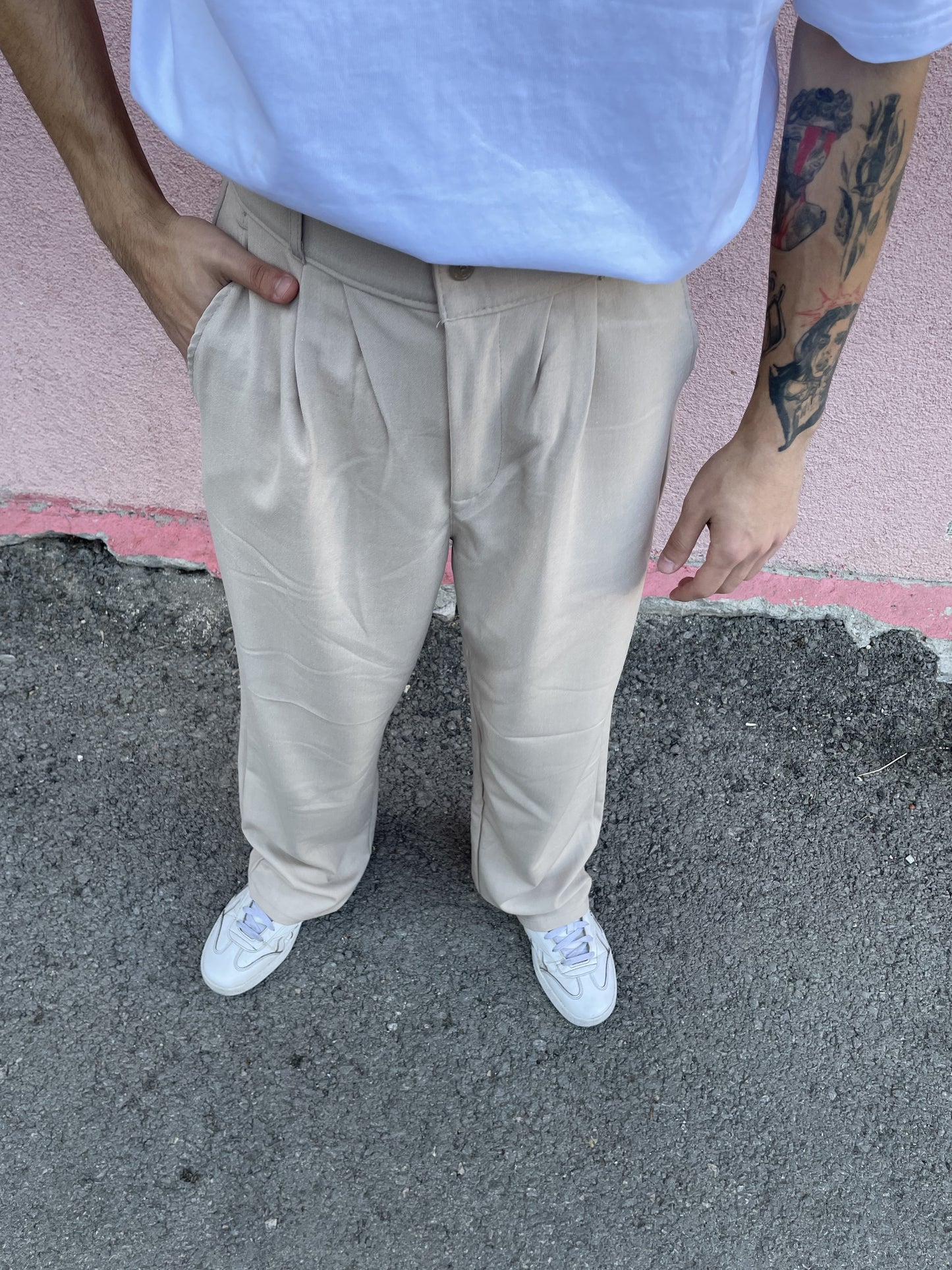 Baggy Kumaş Pantolon