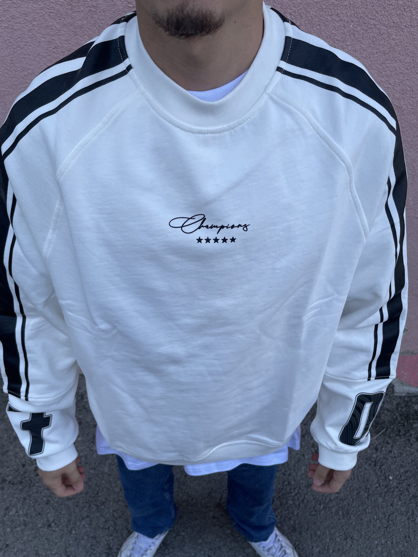 07 Baskılı Oversize Sweatshirt